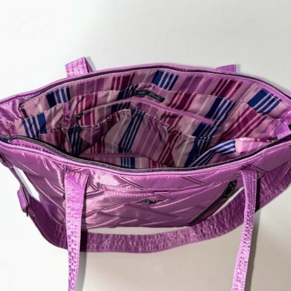 Lug Rally Tote Bag Acai Berry - Picture 11 of 14